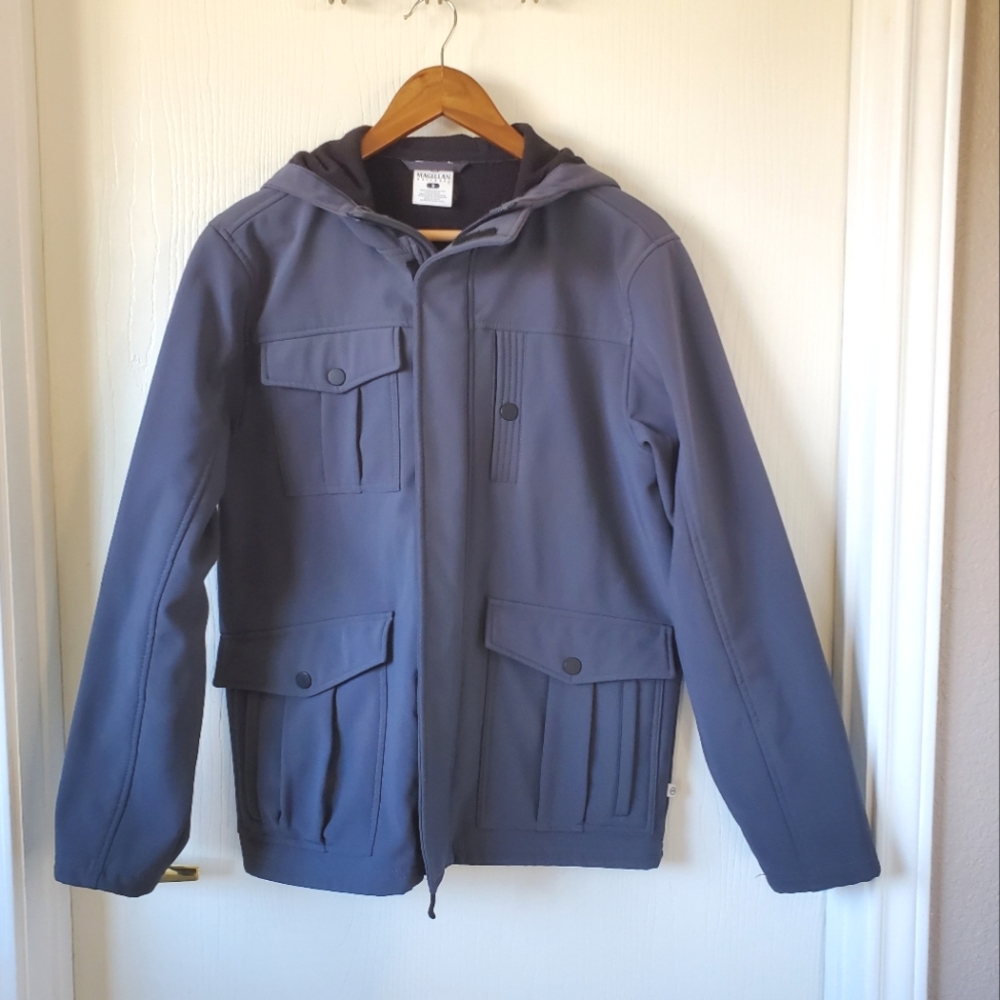 Magellan Outdoor Men's Waterproof Coat - Gem